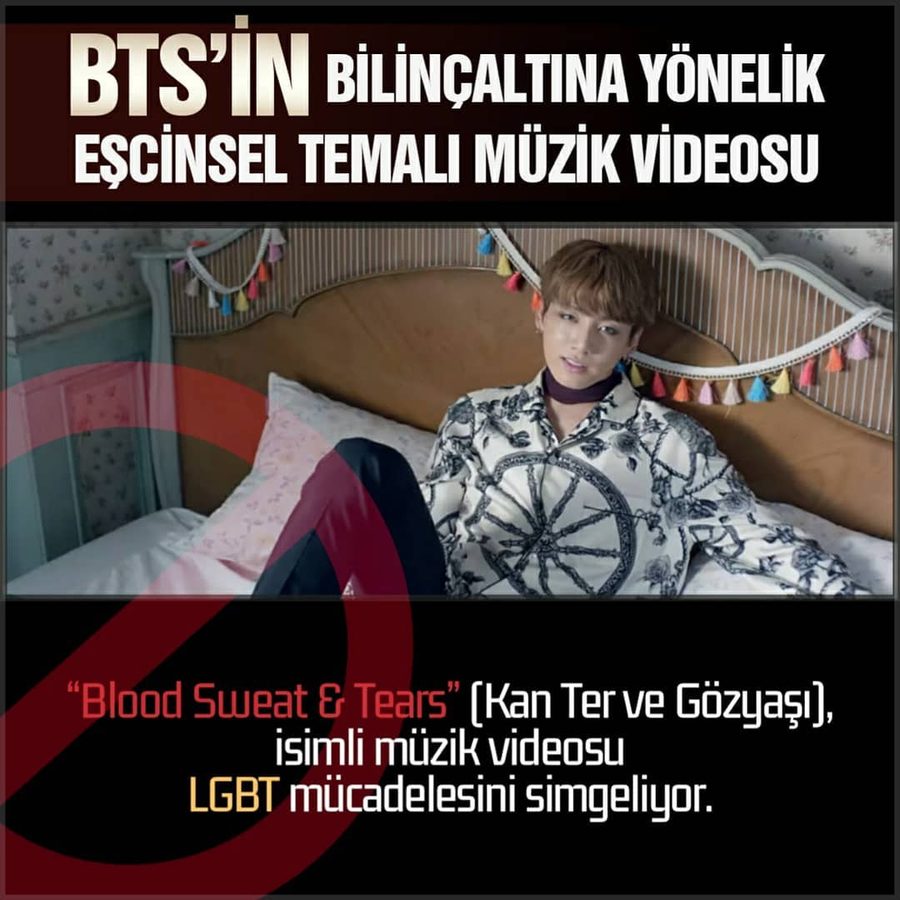 BTS'İN BİLİNÇALTINA YÖNELİK EŞCİNSEL TEMALI MÜZİK VİDEOSU
